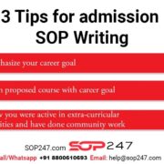 Admission SOP Writing Services